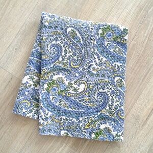 April Cornell tea kitchen towel blue paisley